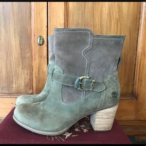 Timberland sz 11 Heeled Boots - waterproof